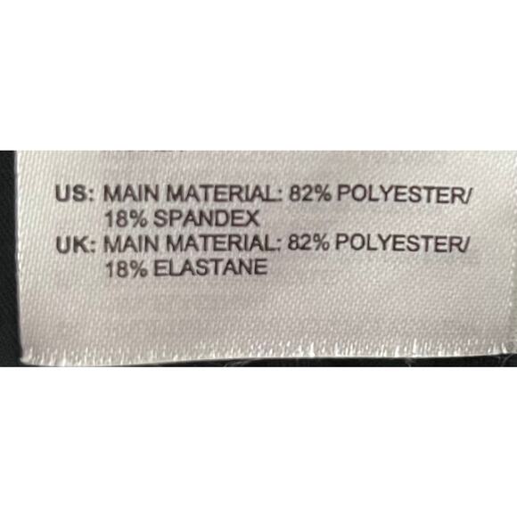 ADIDAS  TECHFIT CLIMALITE HI-RISE ACTIVEWEAR CAPRIS, WOMENS, L, BLACK-TEAL TRIM - Picture 11 of 12